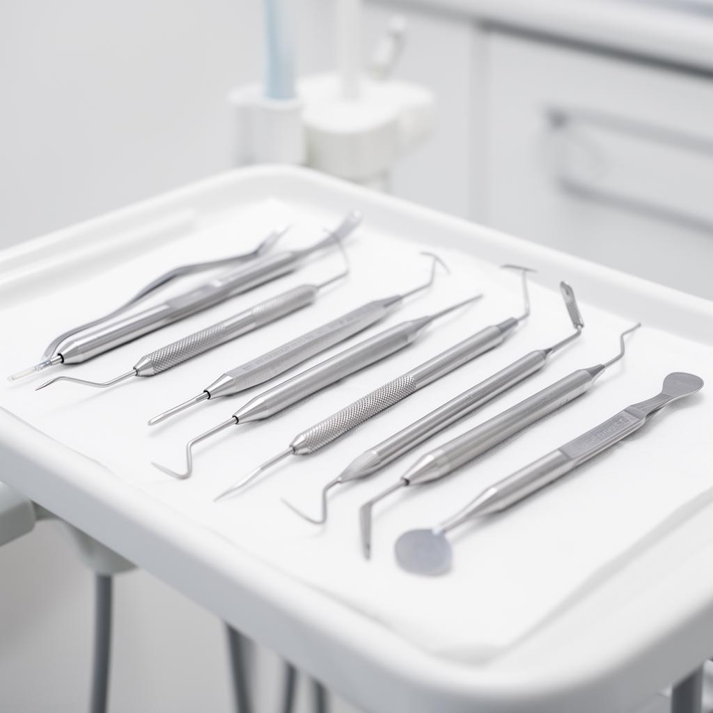 Sterilized dental tools